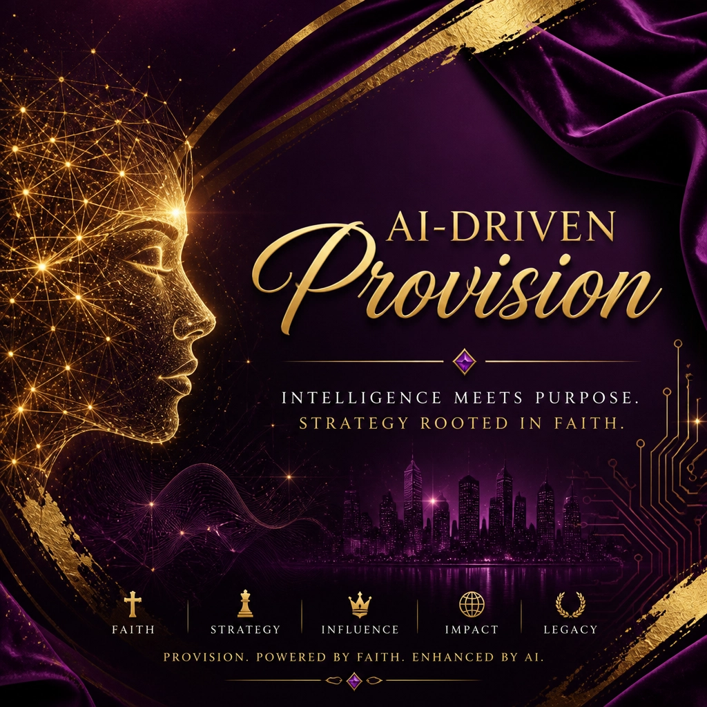 AI-Driven Provision — Intelligence meets purpose. Strategy rooted in faith.